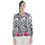 Floral Skeletons Women s Windbreaker