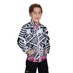 Floral Skeletons Kids  Windbreaker