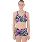 Floral Skeletons Work It Out Gym Set