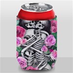 Floral Skeletons Can Holder