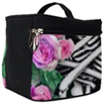 Floral Skeletons Make Up Travel Bag (Big)