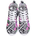 Floral Skeletons Women s Lightweight High Top Sneakers