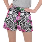 Floral Skeletons Ripstop Shorts