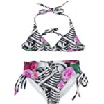 Floral Skeletons Kids  Classic Bikini Set