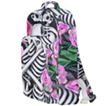 Floral Skeletons Double Compartment Backpack