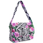 Floral Skeletons Courier Bag