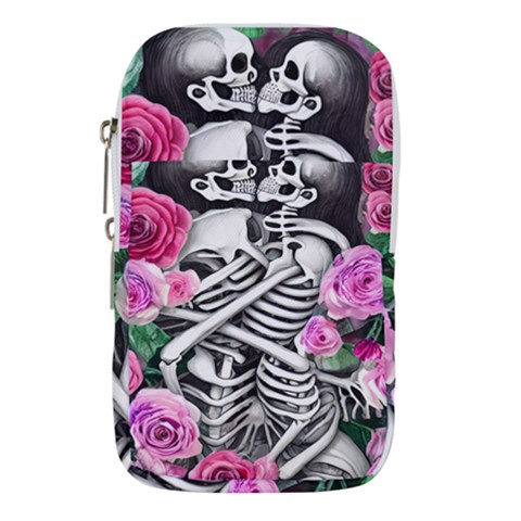 Floral Skeletons Waist Pouch (Large) from ArtsNow.com