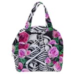 Floral Skeletons Boxy Hand Bag