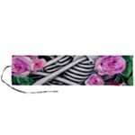 Floral Skeletons Roll Up Canvas Pencil Holder (L)