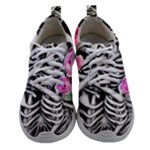 Floral Skeletons Women Athletic Shoes