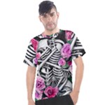 Floral Skeletons Men s Sport Top