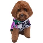 Floral Skeletons Dog T-Shirt