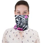 Floral Skeletons Face Covering Bandana (Adult)