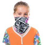 Floral Skeletons Face Covering Bandana (Kids)