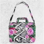 Floral Skeletons MacBook Pro 13  Shoulder Laptop Bag 