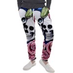 Skulls and Flowers Men s Jogger Sweatpants