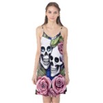 Skulls and Flowers Camis Nightgown 