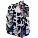 Skulls and Flowers Classic Backpack