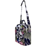 Skulls and Flowers Crossbody Day Bag