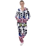 Skulls and Flowers Women s Tracksuit