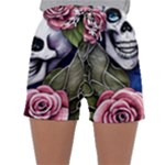 Skulls and Flowers Sleepwear Shorts