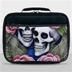 Skulls and Flowers Lunch Bag