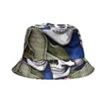 Skulls and Flowers Inside Out Bucket Hat