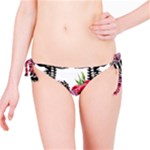 Gothic Floral Skeletons Bikini Bottoms