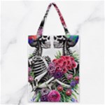 Gothic Floral Skeletons Classic Tote Bag