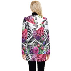 Button Up Hooded Coat  