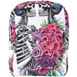 Gothic Floral Skeletons Full Print Backpack