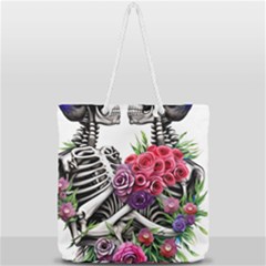 Full Print Rope Handle Tote (Large) 