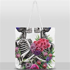 Full Print Rope Handle Tote (Large) 