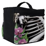 Gothic Floral Skeletons Make Up Travel Bag (Small)