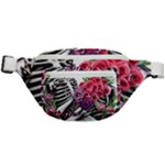 Gothic Floral Skeletons Fanny Pack