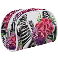 Gothic Floral Skeletons Make Up Case (Large) from ArtsNow.com