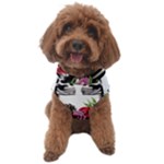 Gothic Floral Skeletons Dog Sweater