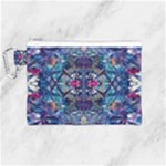 Denim On Pour Canvas Cosmetic Bag (Medium)