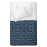 Blue Diamonds Motif Fancy Pattern Design Duvet Cover (Single Size)