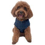 Blue Diamonds Motif Fancy Pattern Design Dog Sweater