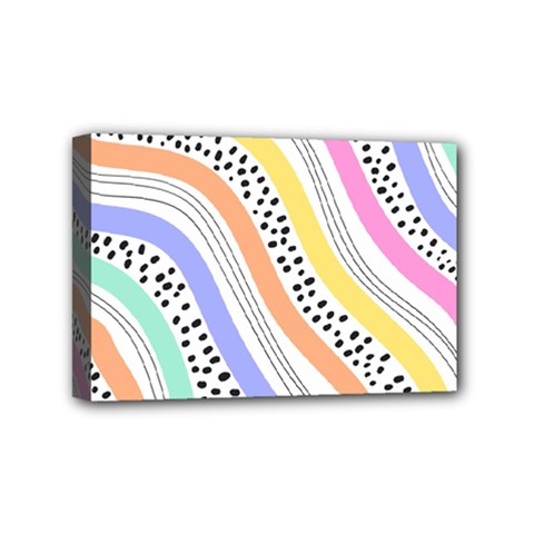 Background Abstract Wallpaper Mini Canvas 6  x 4  (Stretched) from ArtsNow.com