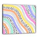 Background Abstract Wallpaper Canvas 24  x 20  (Stretched)