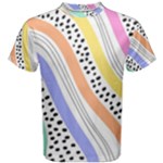 Background Abstract Wallpaper Men s Cotton Tee
