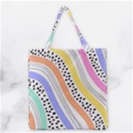 Background Abstract Wallpaper Grocery Tote Bag