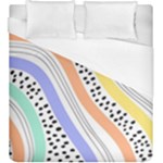 Background Abstract Wallpaper Duvet Cover (King Size)