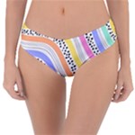 Background Abstract Wallpaper Reversible Classic Bikini Bottoms