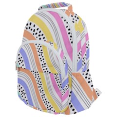 Rounded Multi Pocket Backpack 