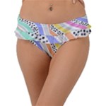 Background Abstract Wallpaper Frill Bikini Bottoms