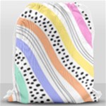 Background Abstract Wallpaper Drawstring Bag (Large)