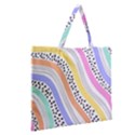 Zipper Large Tote Bag 